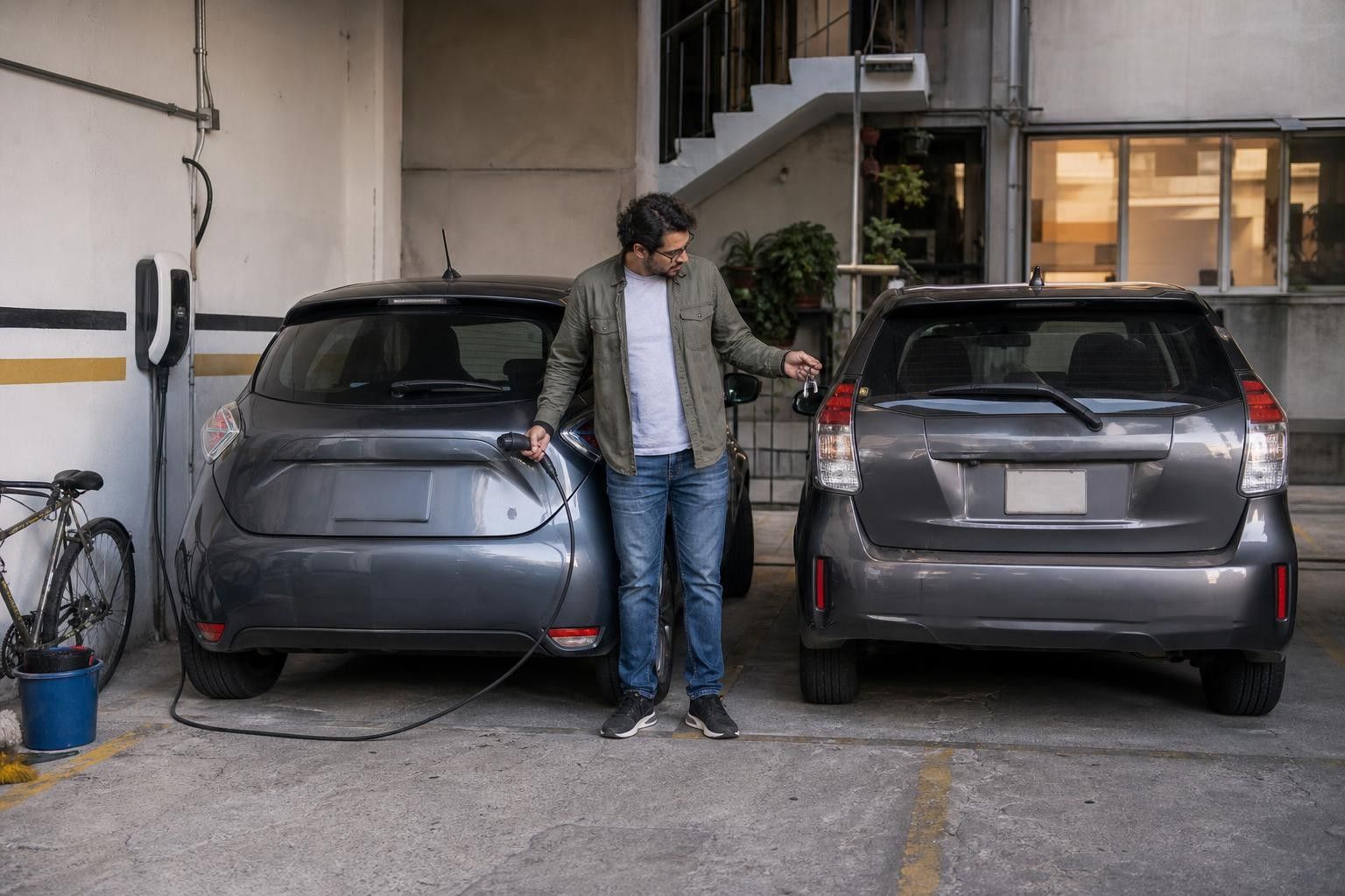 Auto híbrido o eléctrico para ciudad, cuál te conviene más