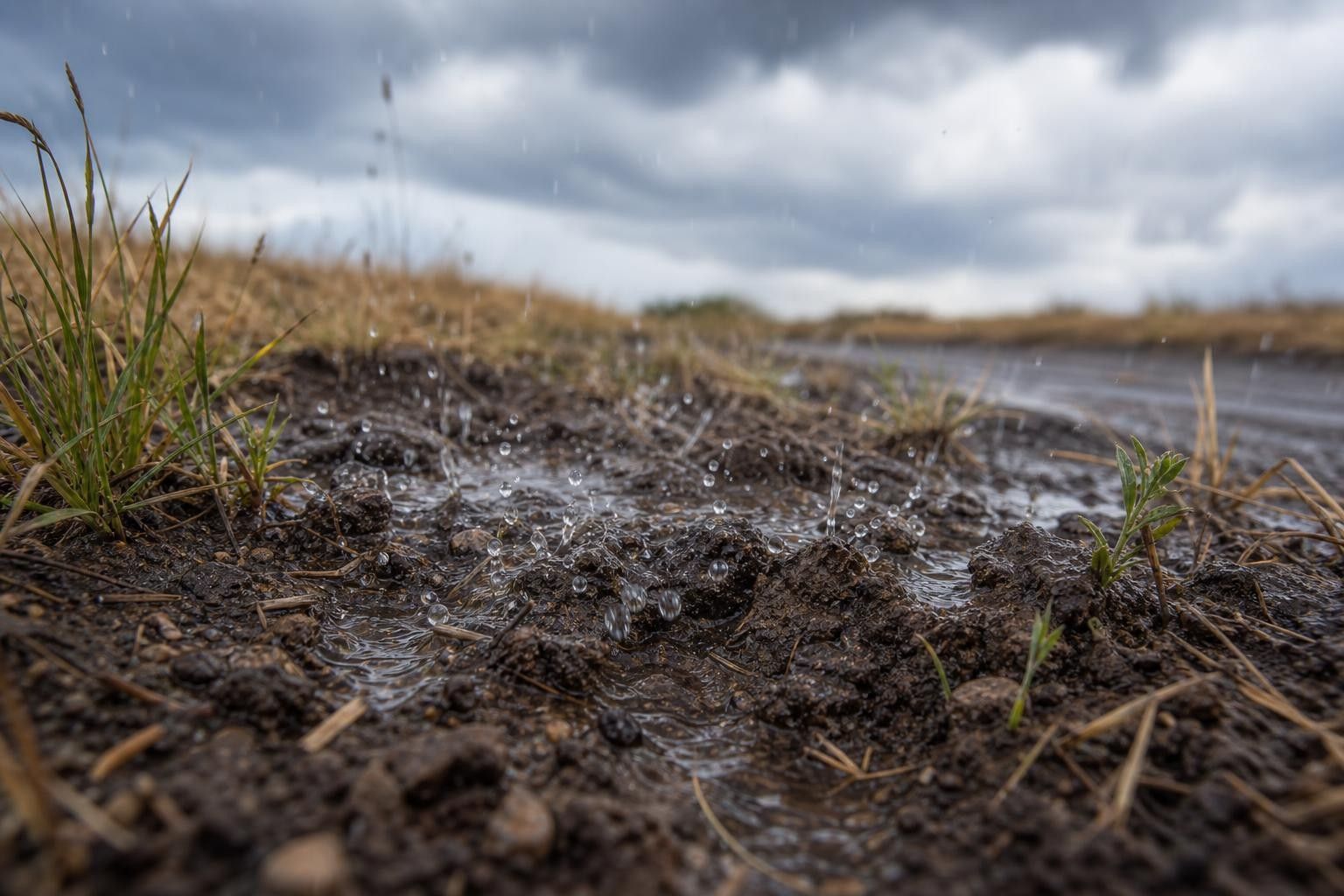 Why rain smells earthy after a dry spell and what causes it
