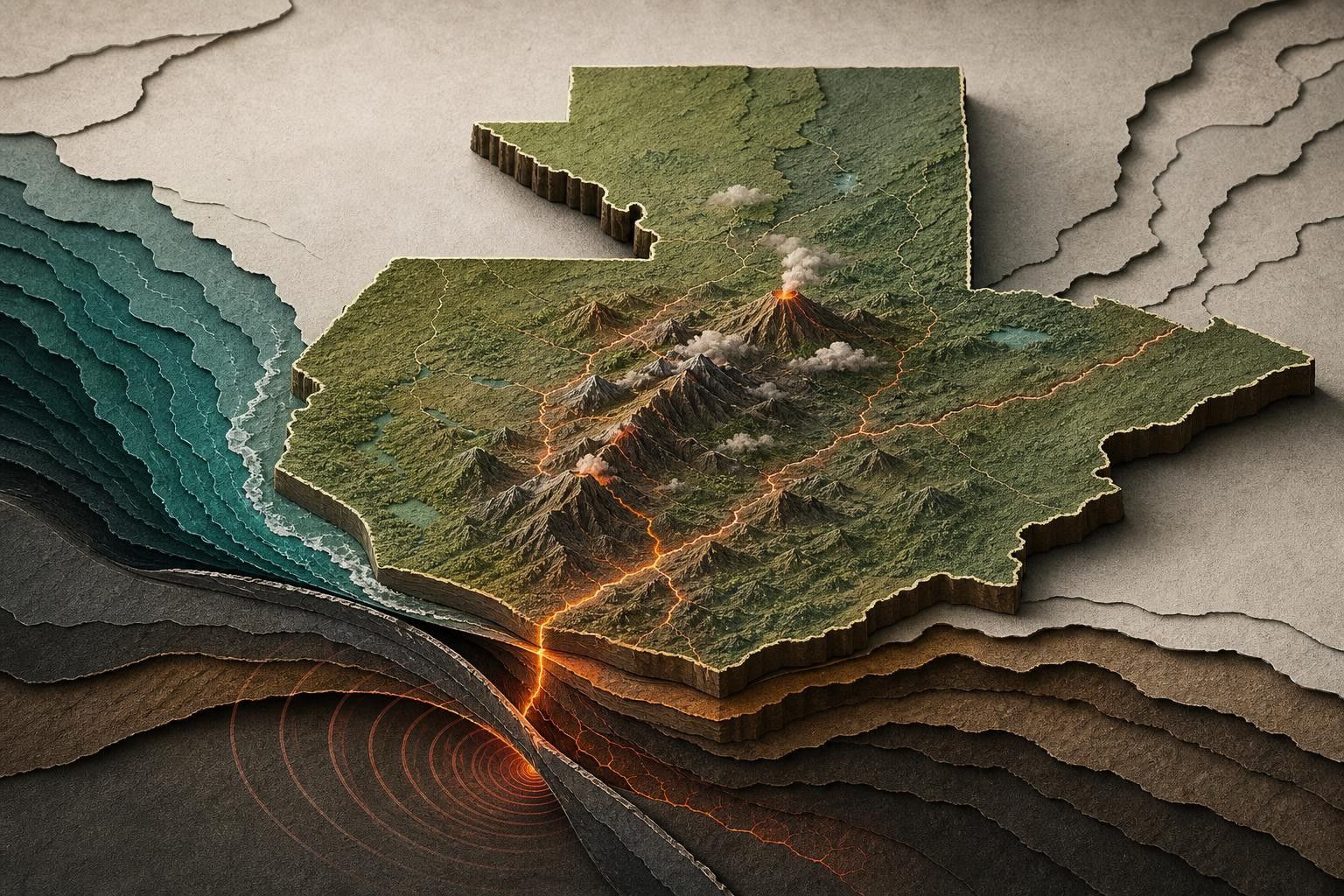 La razón geológica detrás de los sismos en Guatemala
