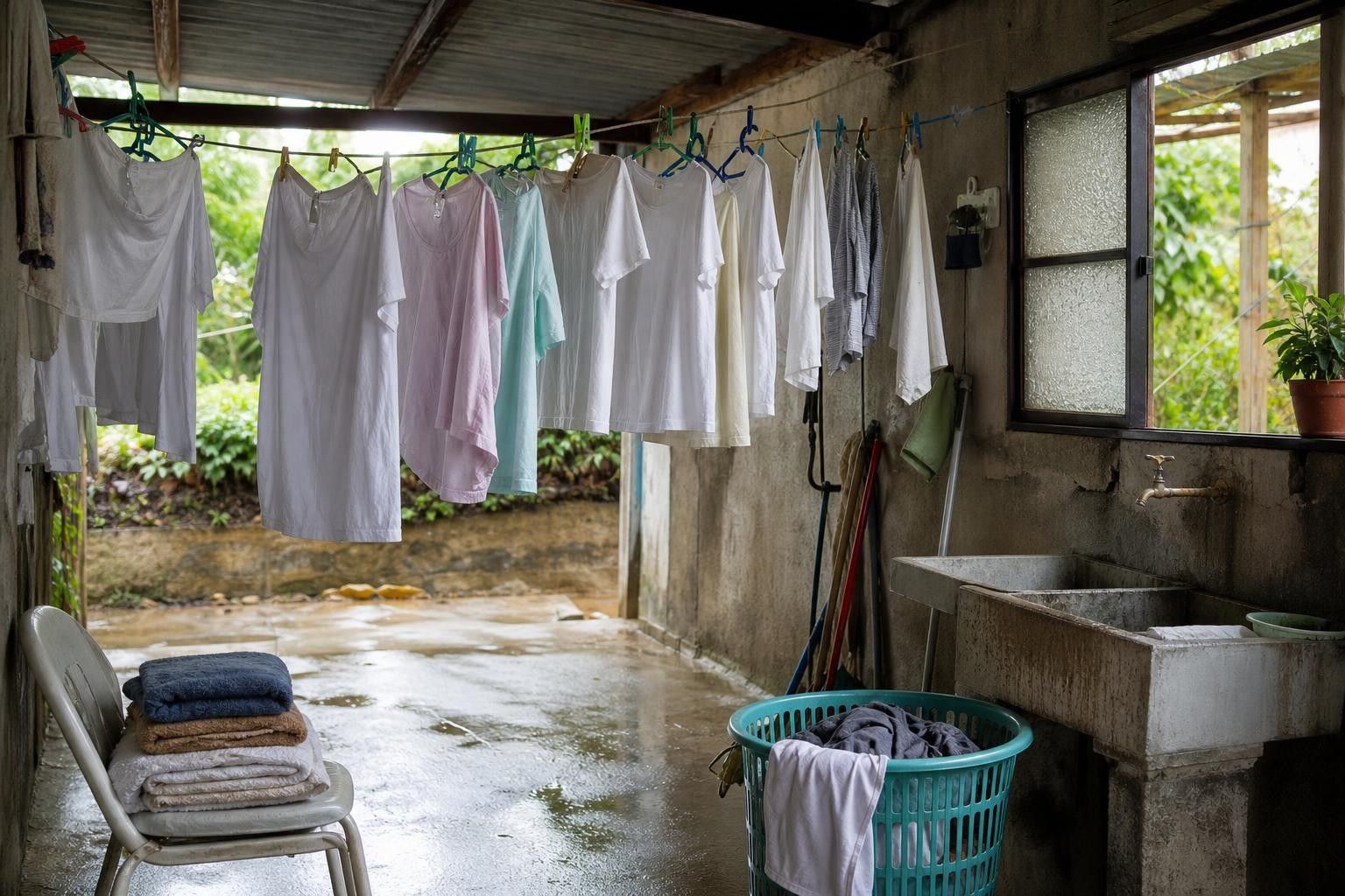 Por qué tu ropa huele a humedad aunque ya esté seca