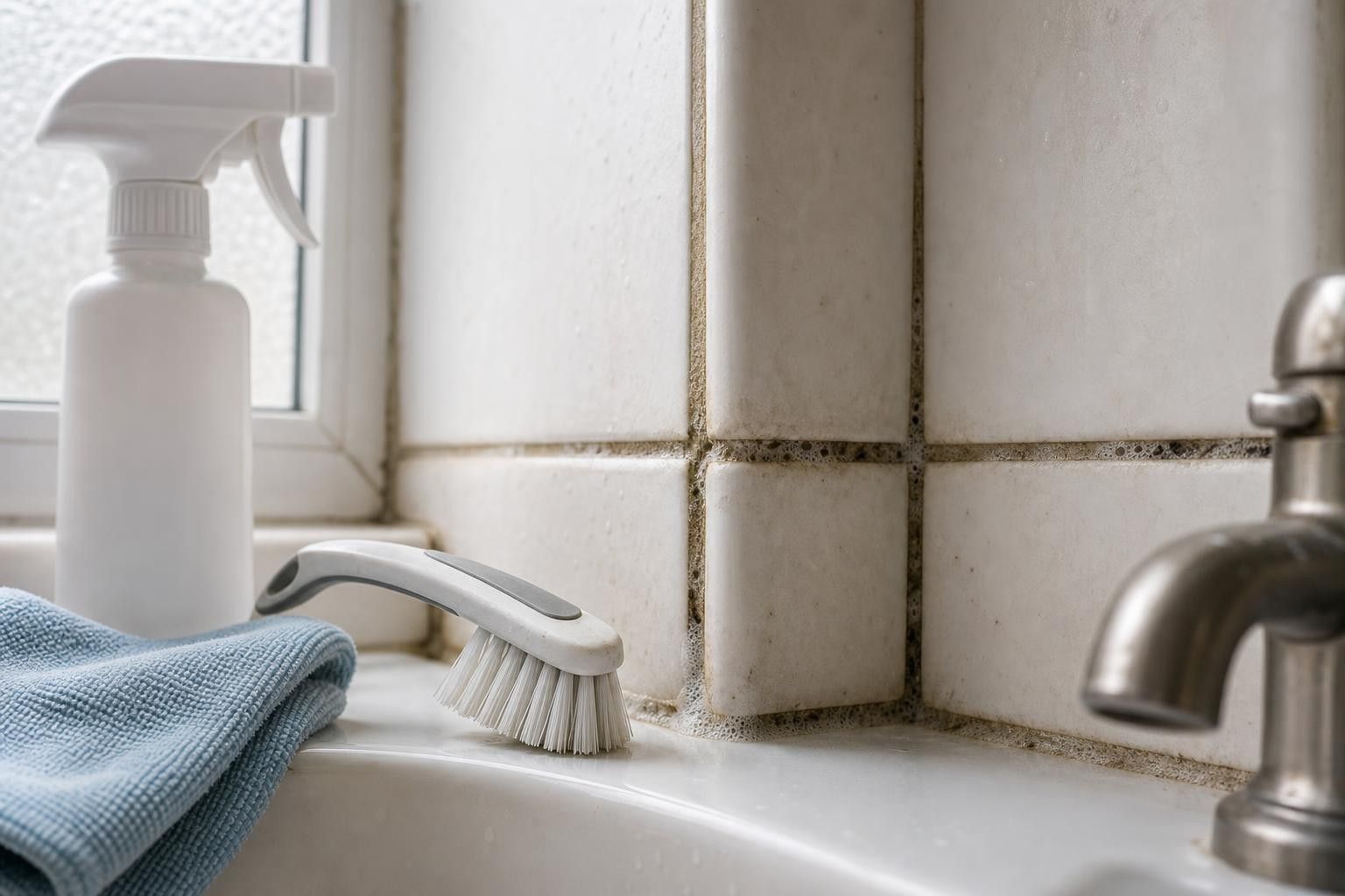 Moho en las juntas del baño y la forma correcta de limpiarlo