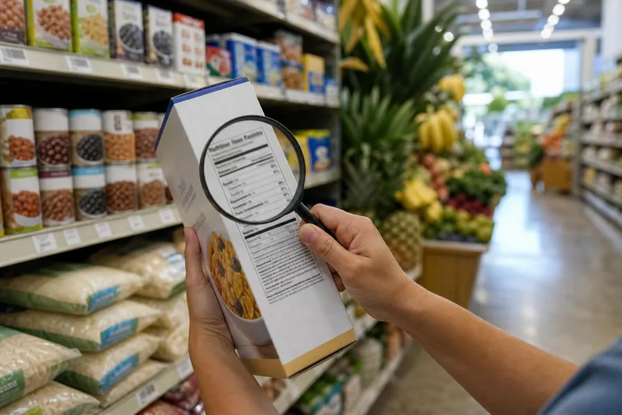 Qué revisar primero en una etiqueta nutricional