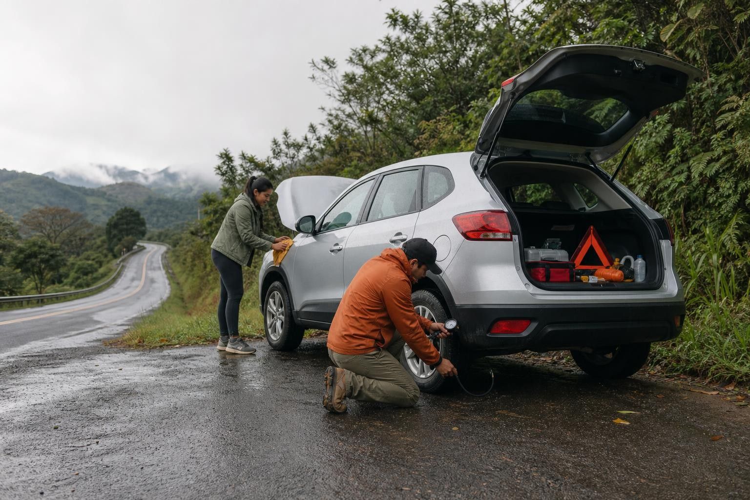 Lo que conviene revisar en tu carro antes de viajar