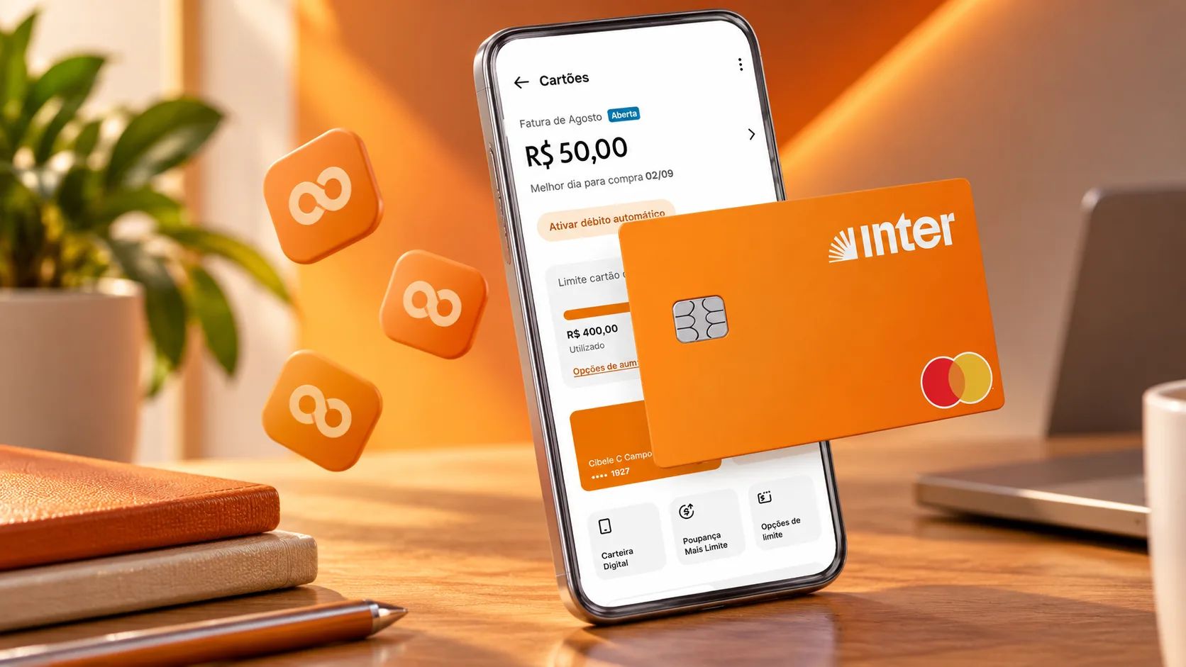 Cartão Inter Gold: benefícios, anuidade zero e pontos Loop