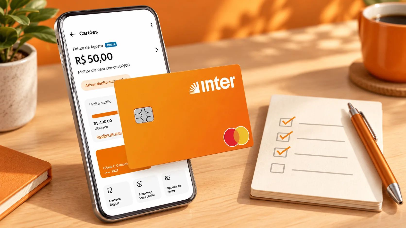 Cartão Inter Gold: como solicitar